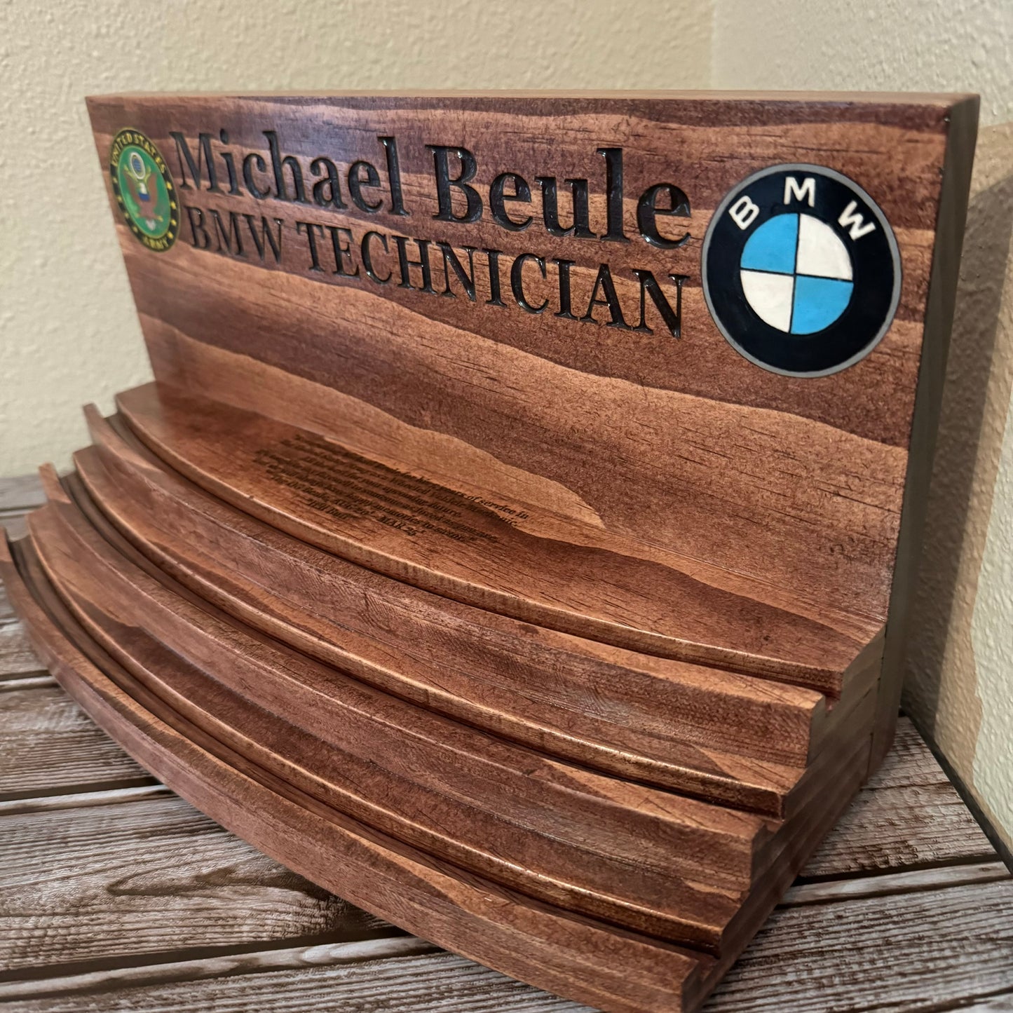 Three Tier Military Coin Holder