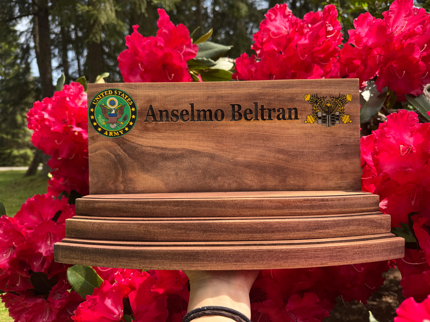 Three Tier Military Coin Holder