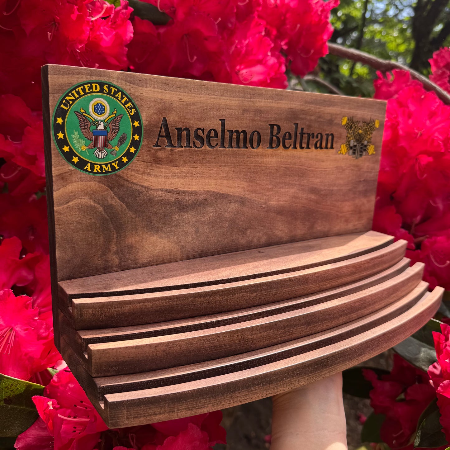 Three Tier Military Coin Holder