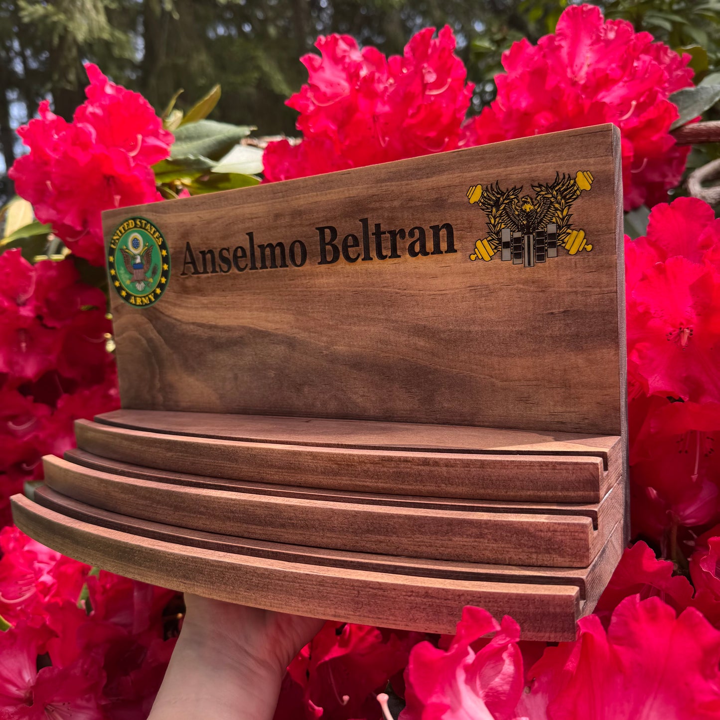 Three Tier Military Coin Holder