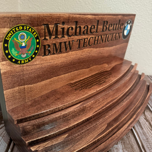 Three Tier Military Coin Holder